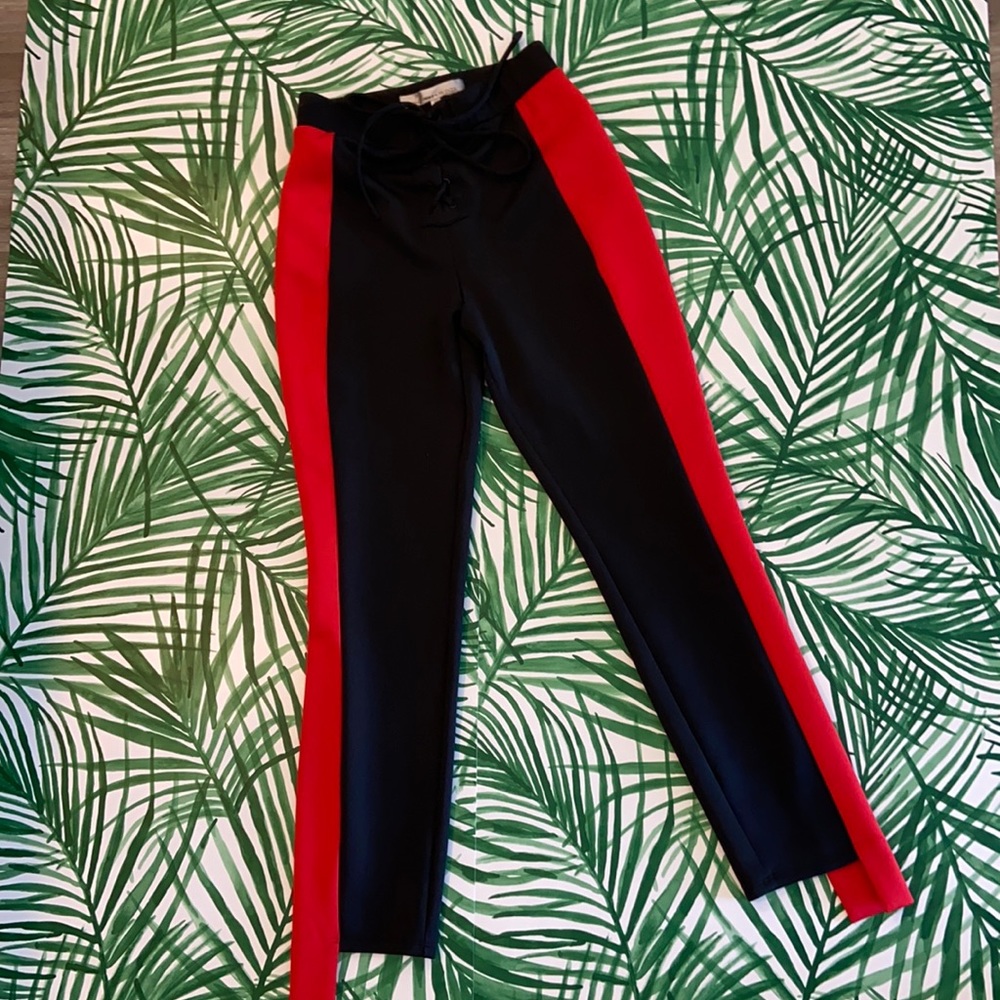 Football Inspired high waisted leggings